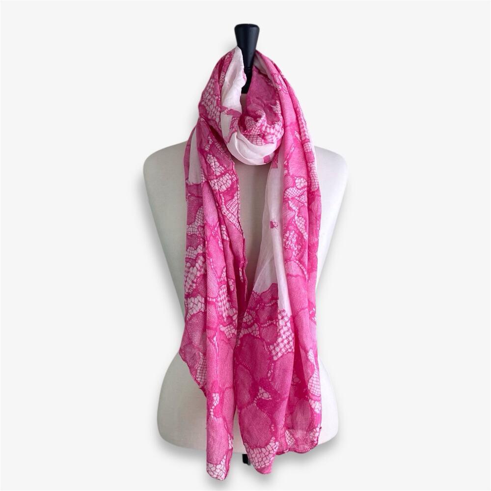 Ted Baker London Women’s Scarf Lace Pink/White Onesize